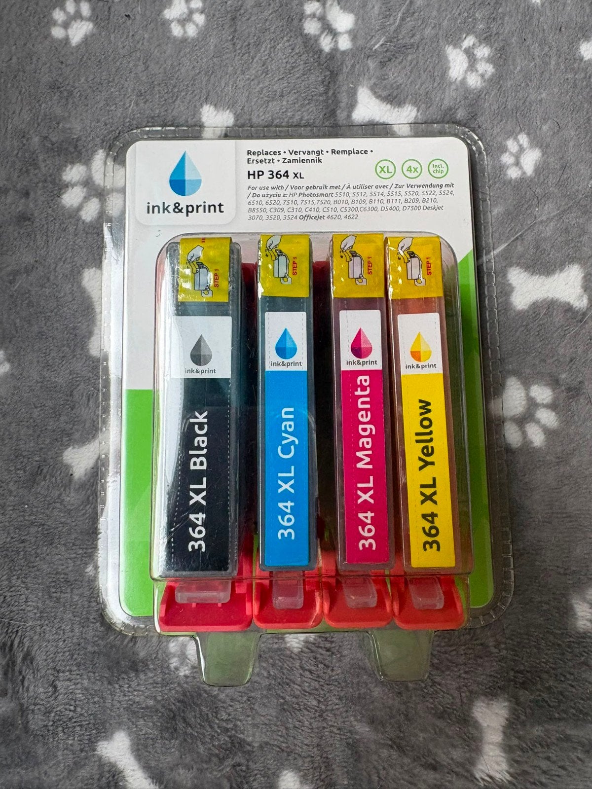 2 Nieuwe HP 364 XL inktpatronen (waarvan 1 geopend), Ophalen of Verzenden, Nieuw