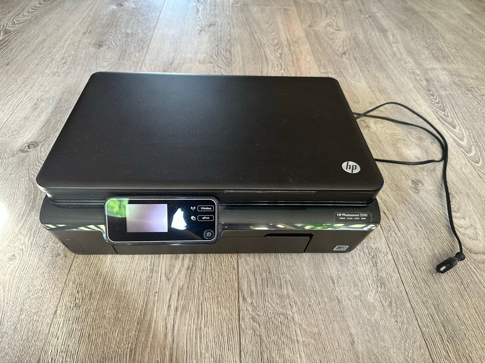 HP PhotoSmart 5510 All-in-One Inkjet Printer, Computers en Software, Printers, Ophalen, Gebruikt, Inkjetprinter, All-in-one