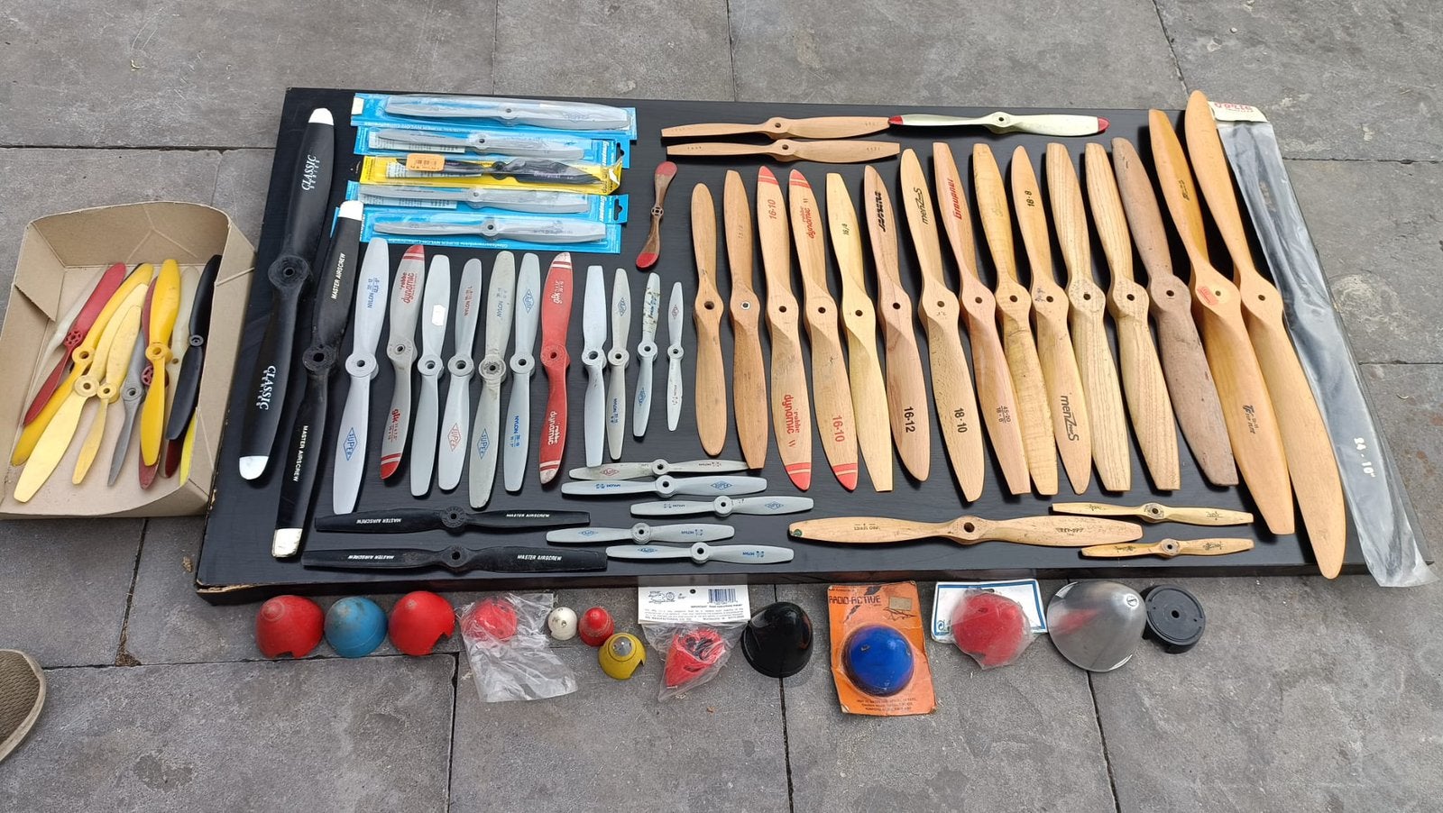 Propellers, Ophalen