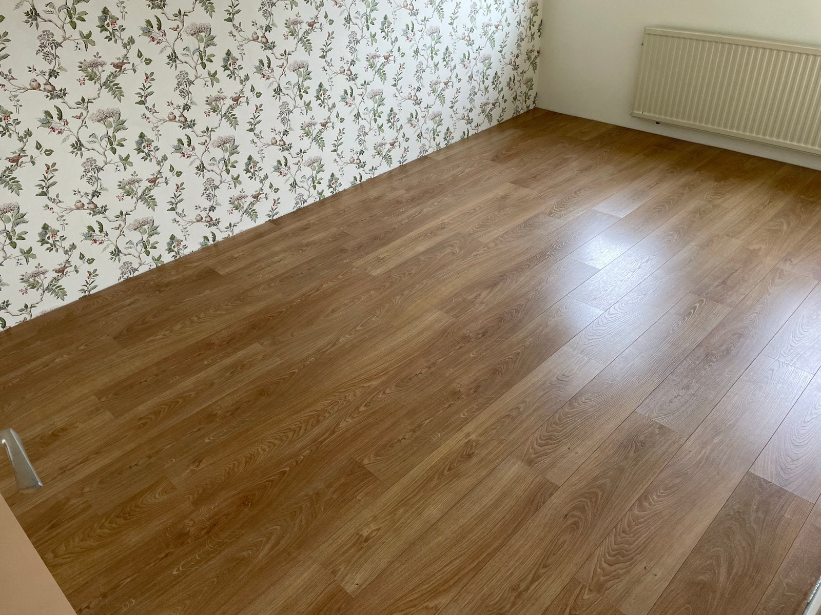 Gratis af te halen: Laminaat (ca. 30m2) met ondervloer, Ophalen, Gebruikt, 50 tot 150 cm, 10 m² of meer