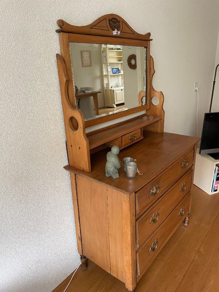 Spiegelkast, Antiek en Kunst, Ophalen