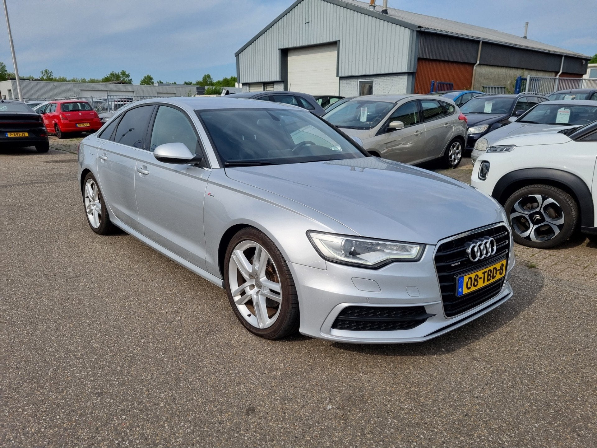 Audi A6 Limousine 3.0 TDI quattro S-Line Sedan Bj:2012 NAP!, Auto's, Automaat, Euro 5, 197 €/maand, Leder en Stof
