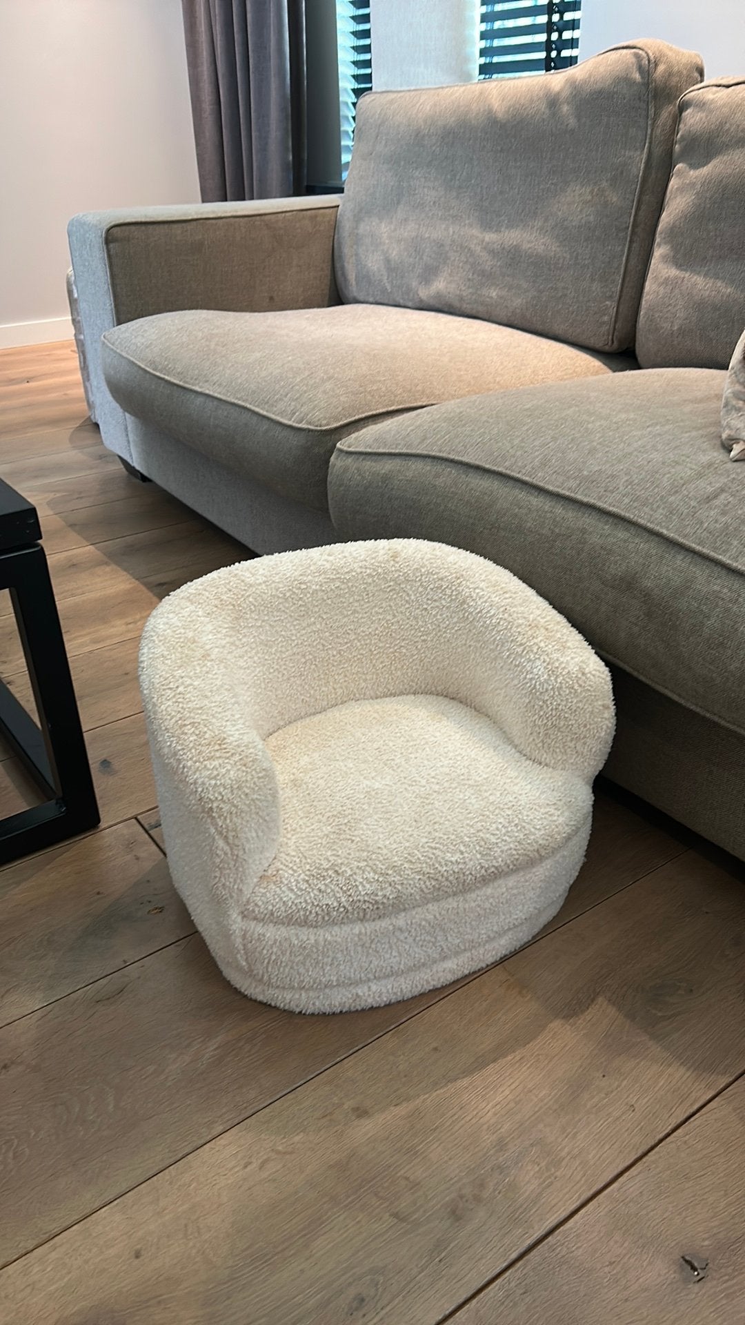 Teddy peuter fauteuil - stoel, Ophalen, Gebruikt, Eenpersoons, 75 tot 100 cm