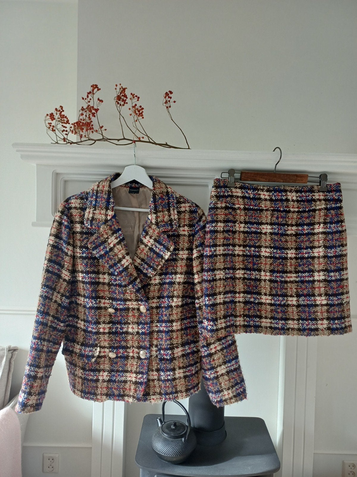 josephine en co blazer en rok. maat 36, Kleding | Dames, Josephine & Co, Kostuum of Pak, Ophalen of Verzenden, Zo goed als nieuw