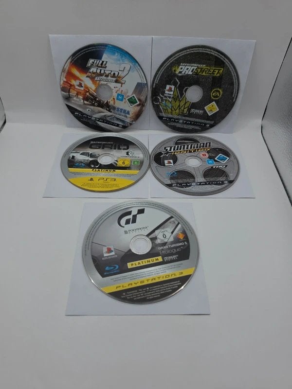 Lot of 5 Playstation 3 Discs PS3, Avontuur en Actie, Sony City 1-7-1 Konan, Minato-ku Tokyo 108-0075 Japan, support@playstation.com,