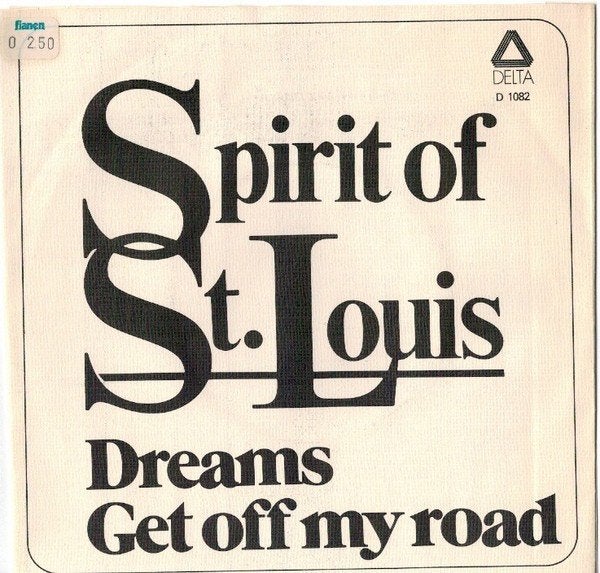 Neder-Pop (1975) Spirit of St. Louis - Dreams (Delta D 1082), Gebruikt, 7 inch, Ophalen of Verzenden, Fotohoes