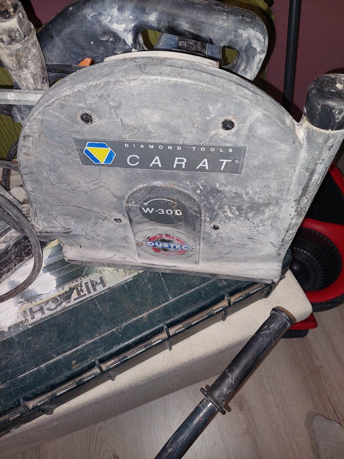 Carat W-300 Betonzaag / Wandzaag - Krachtig en Betrouwbaar, Doe-het-zelf en Verbouw, Gereedschap | Zaagmachines, Ophalen, Gebruikt