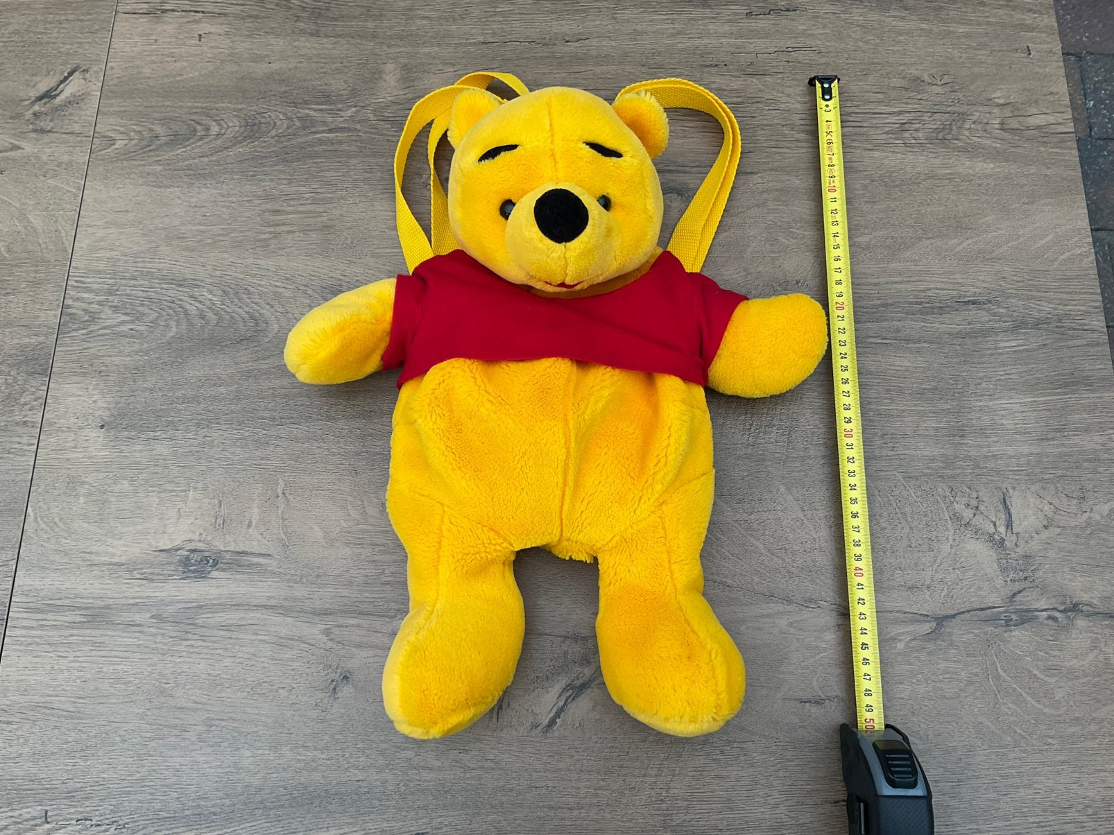 Gebruikte, niet kapot, Disney winnie the Pooh knuffel rugzak, Verzamelen, Disney, Ophalen, Winnie de Poeh of vrienden, Gebruikt