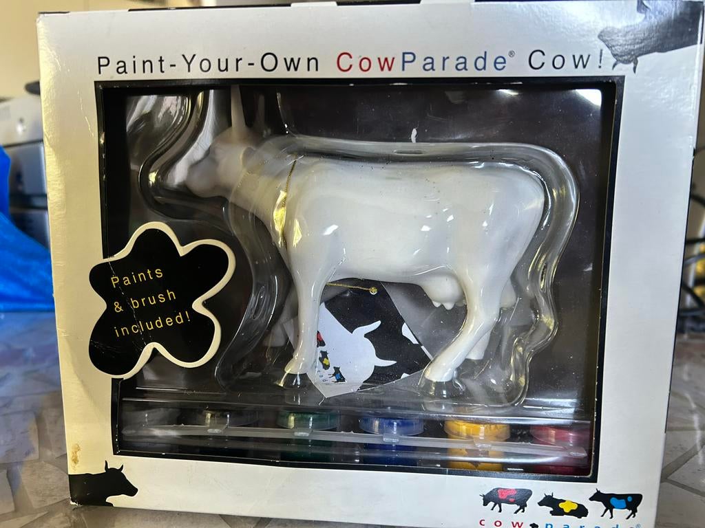 Paint-Your-Own CowParade Koe, Ophalen of Verzenden, Nieuw