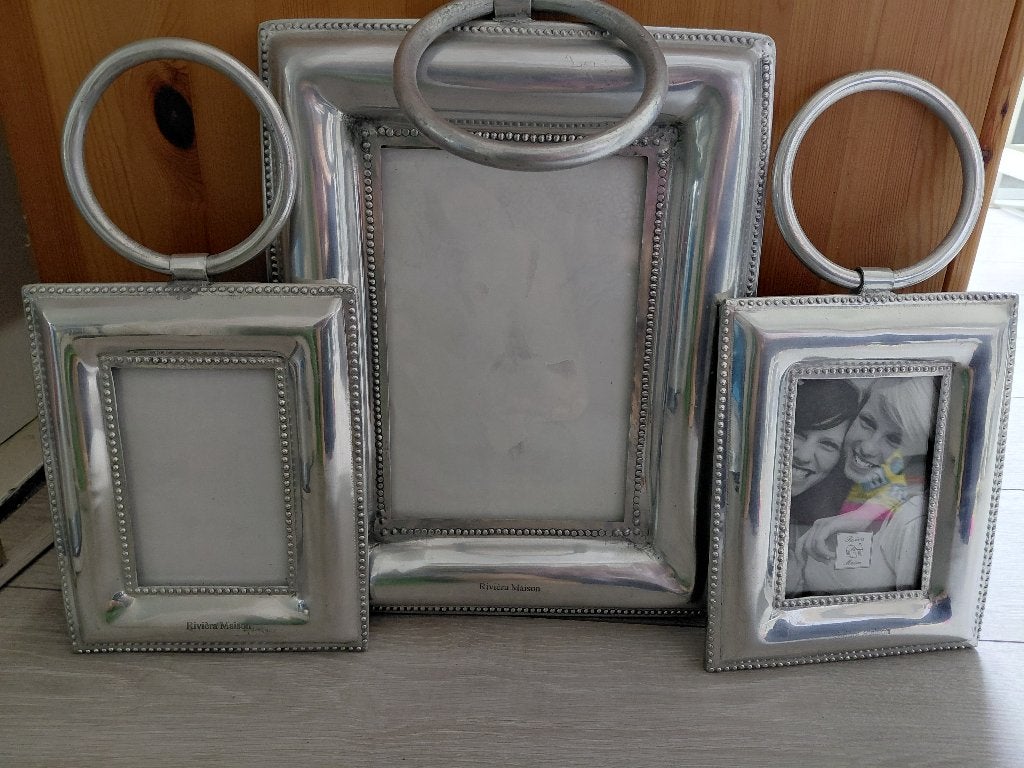 Riviera Maison fotolijsten, Huis en Inrichting, Woonaccessoires | Lijsten, Ophalen, Gebruikt, Overige typen, 19 cm