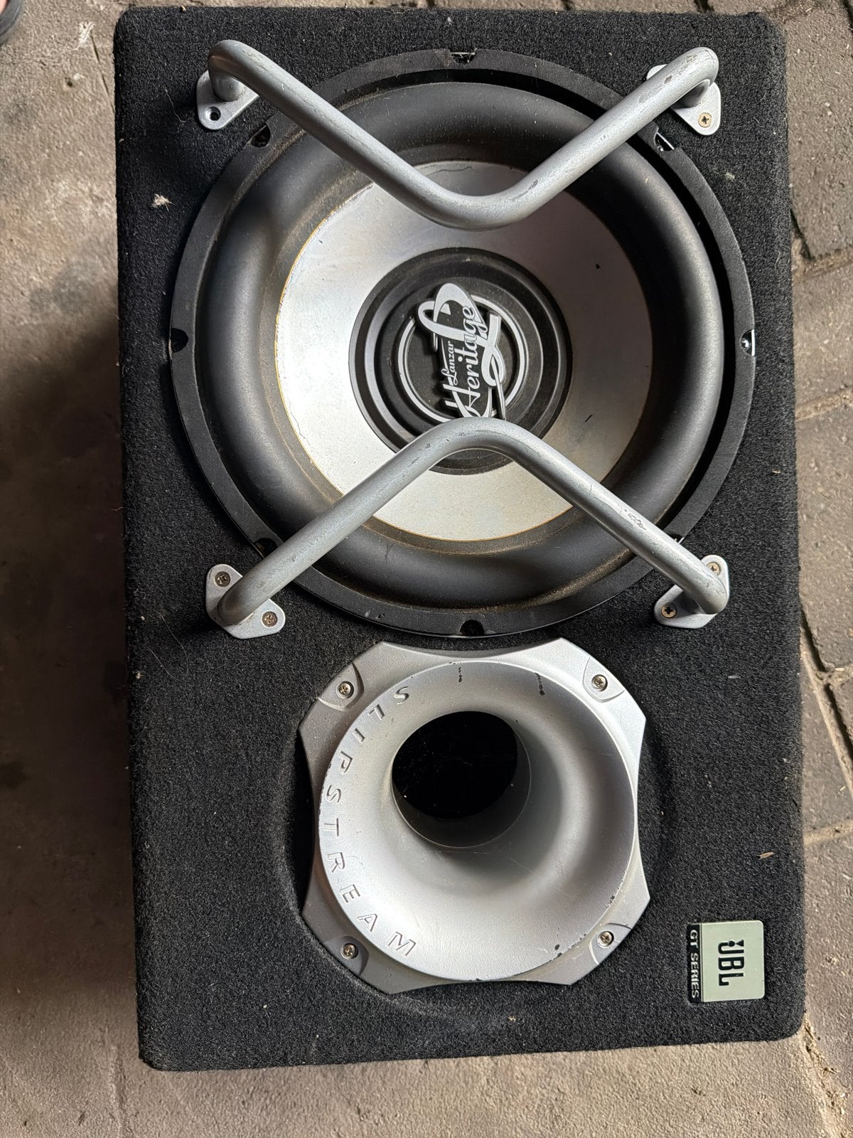 JBL Subwoofer met Lanzar Heritage Sub, Ophalen of Verzenden, Gebruikt