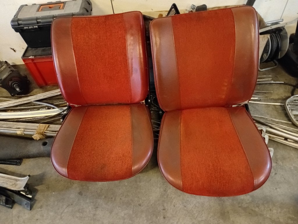 Voorstoelen Volvo Amazon vroege type., Ophalen, Gebruikt, Universele onderdelen