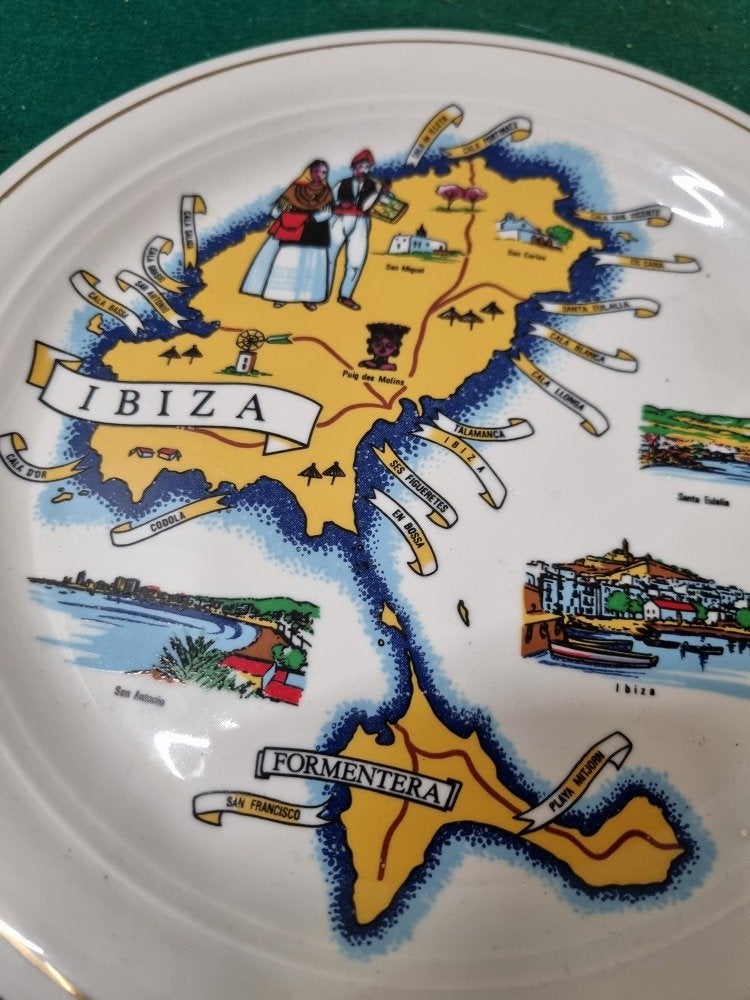 wandbord ibiza formentera, Huis en Inrichting, Ophalen of Verzenden, 'T Olde Gre-j, Info@toldegrej.nl, Endepoelstraat 20f Didam