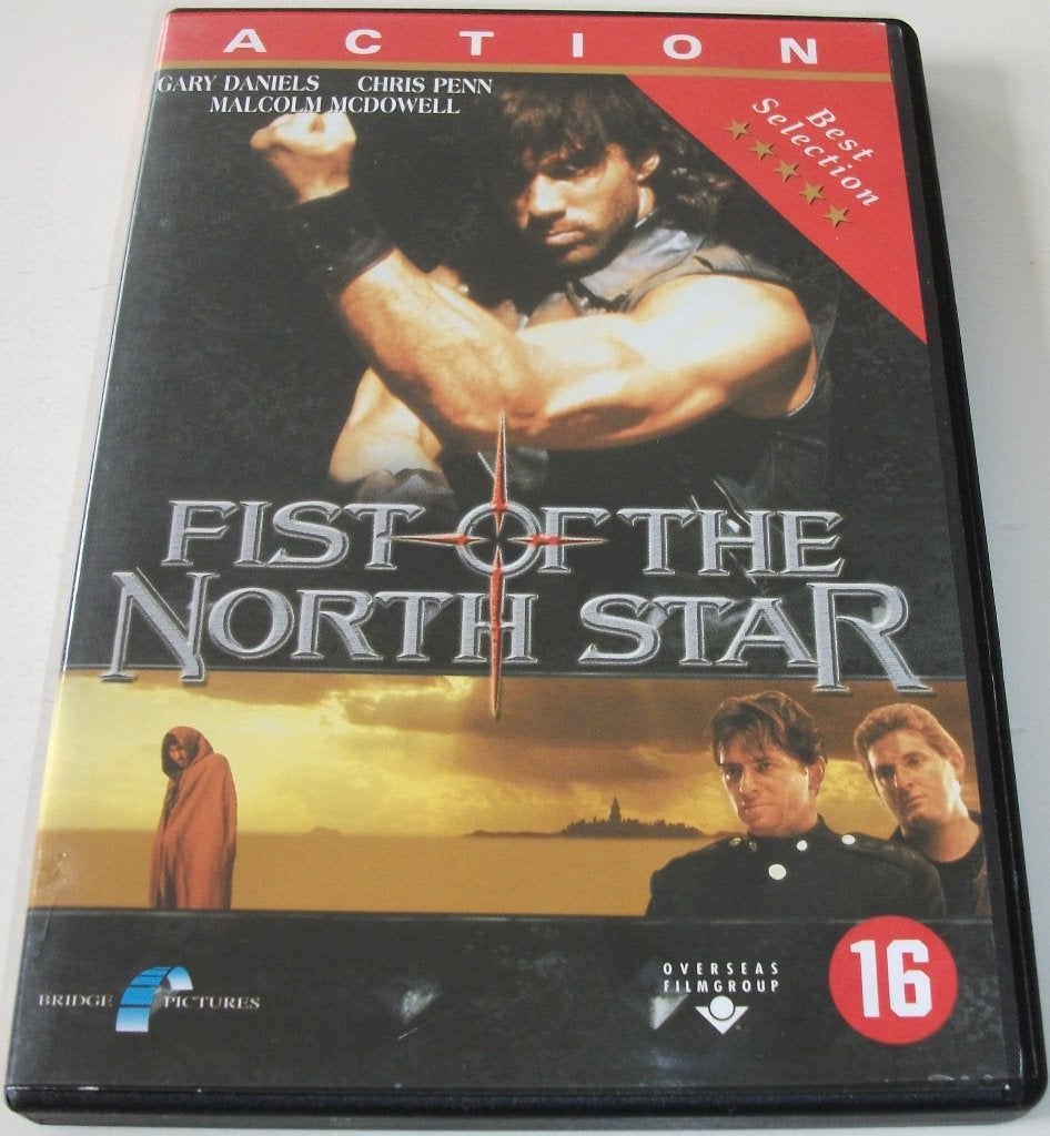 Dvd *** FIST OF THE NORTH STAR *** Heldhaftig en bikkelhard, Engels, Vanaf 16 jaar, Nederlands, Actie