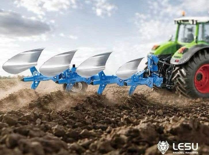 4 scharige Lemken ploeg  Lesu RC 1/14, Ophalen of Verzenden, Nieuw, Schaal 1:14, Onderdeel