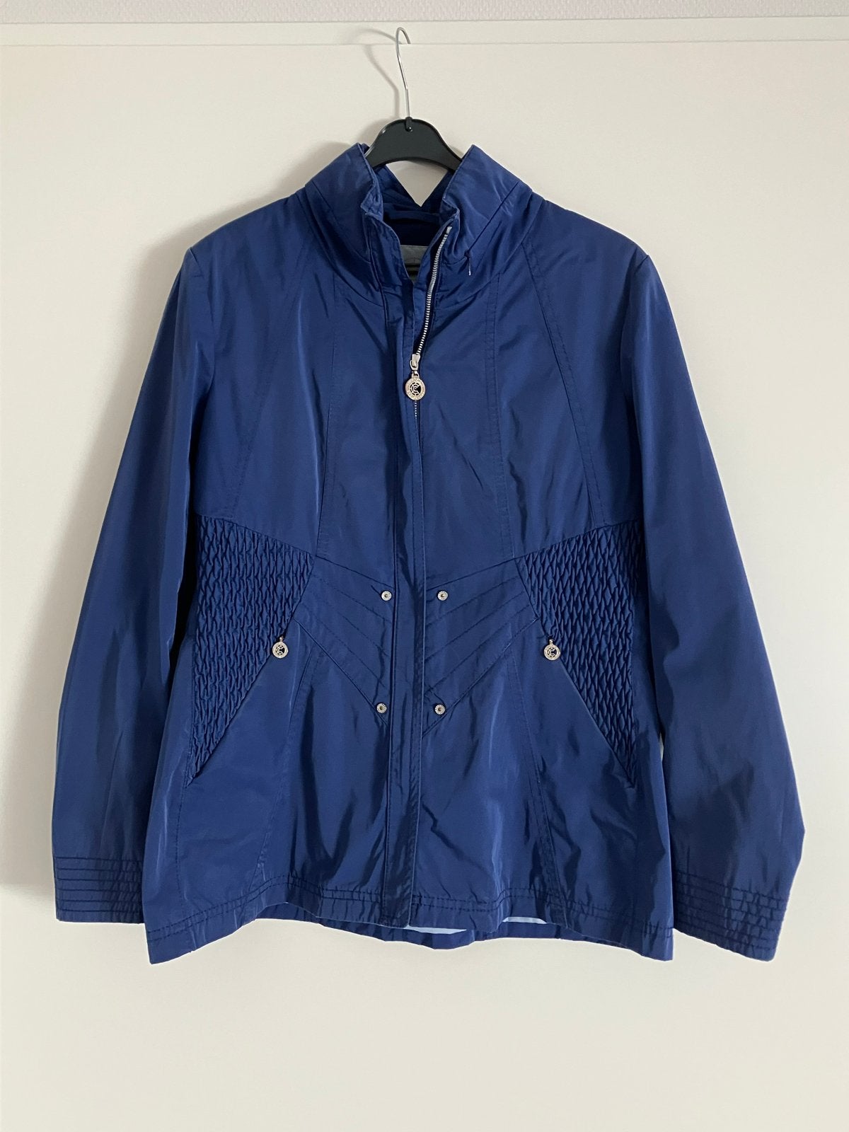 Creenstone Blauwe Jas - Maat 42, Kleding | Dames, Jassen | Winter, Ophalen of Verzenden, Gedragen, Maat 42/44 (L), Blauw
