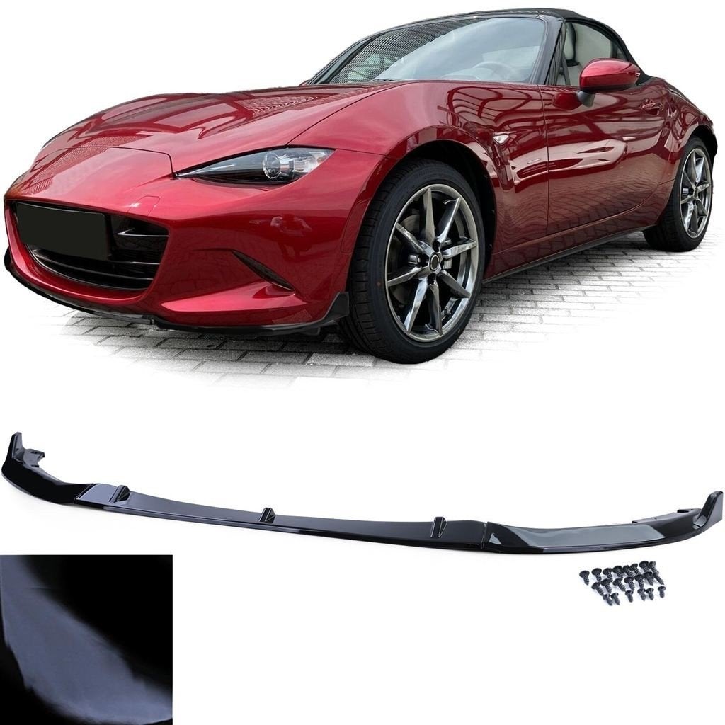 Spoiler Splitter Mazda MX5 ND Glans Zwart, Verzenden, Automotive Parts, A.parts@hotmail.nl, Trasmolenlaan 12 3447 GZ Woerden