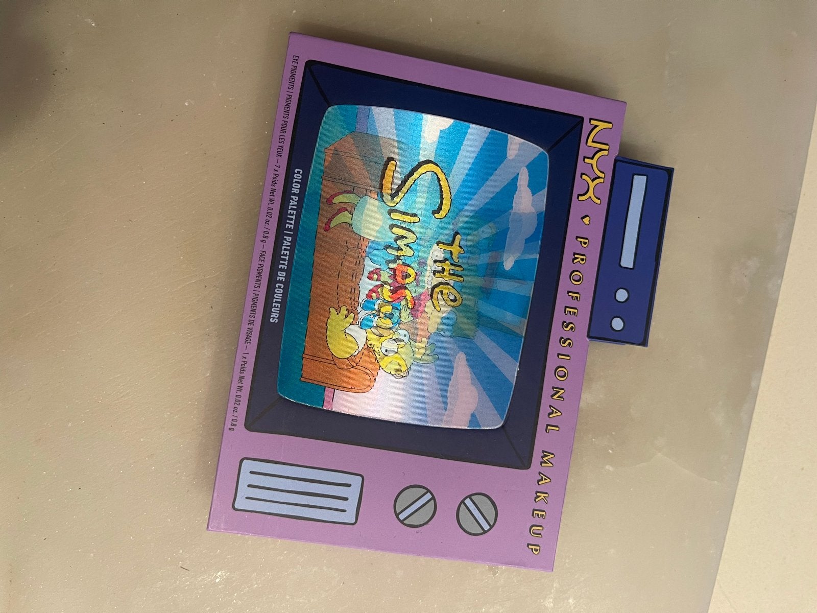 NYX Professional Makeup The Simpsons Color Palette, Nieuw, Ophalen of Verzenden, Make-up, Overige kleuren