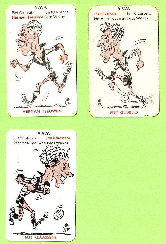 Monty Dik Bruynesteyn VVV (kwartet), Ophalen of Verzenden, Gebruikt, Overige binnenlandse clubs, Poster, Plaatje of Sticker