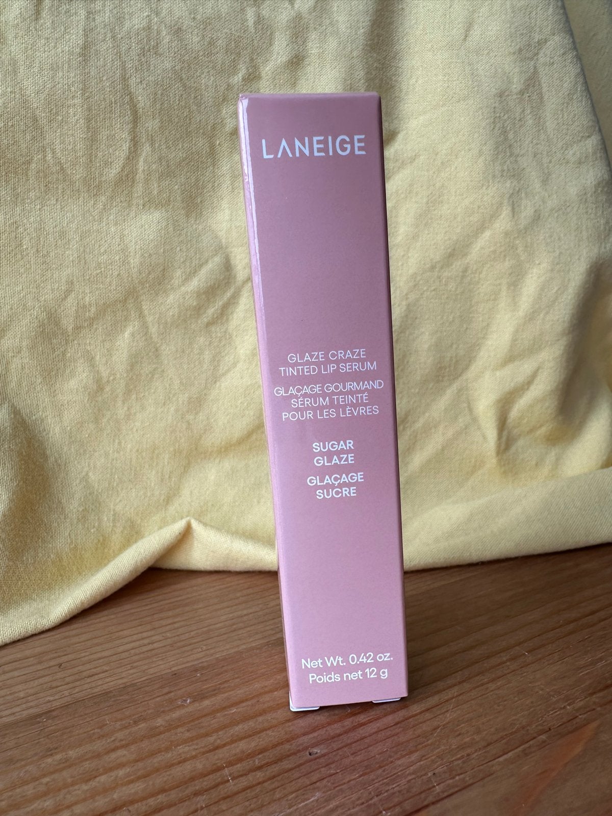 LANEIGE Glaze Craze Tinted Lip Serum - Sugar Glaze, Lippen, Beige, Nieuw, Ophalen of Verzenden