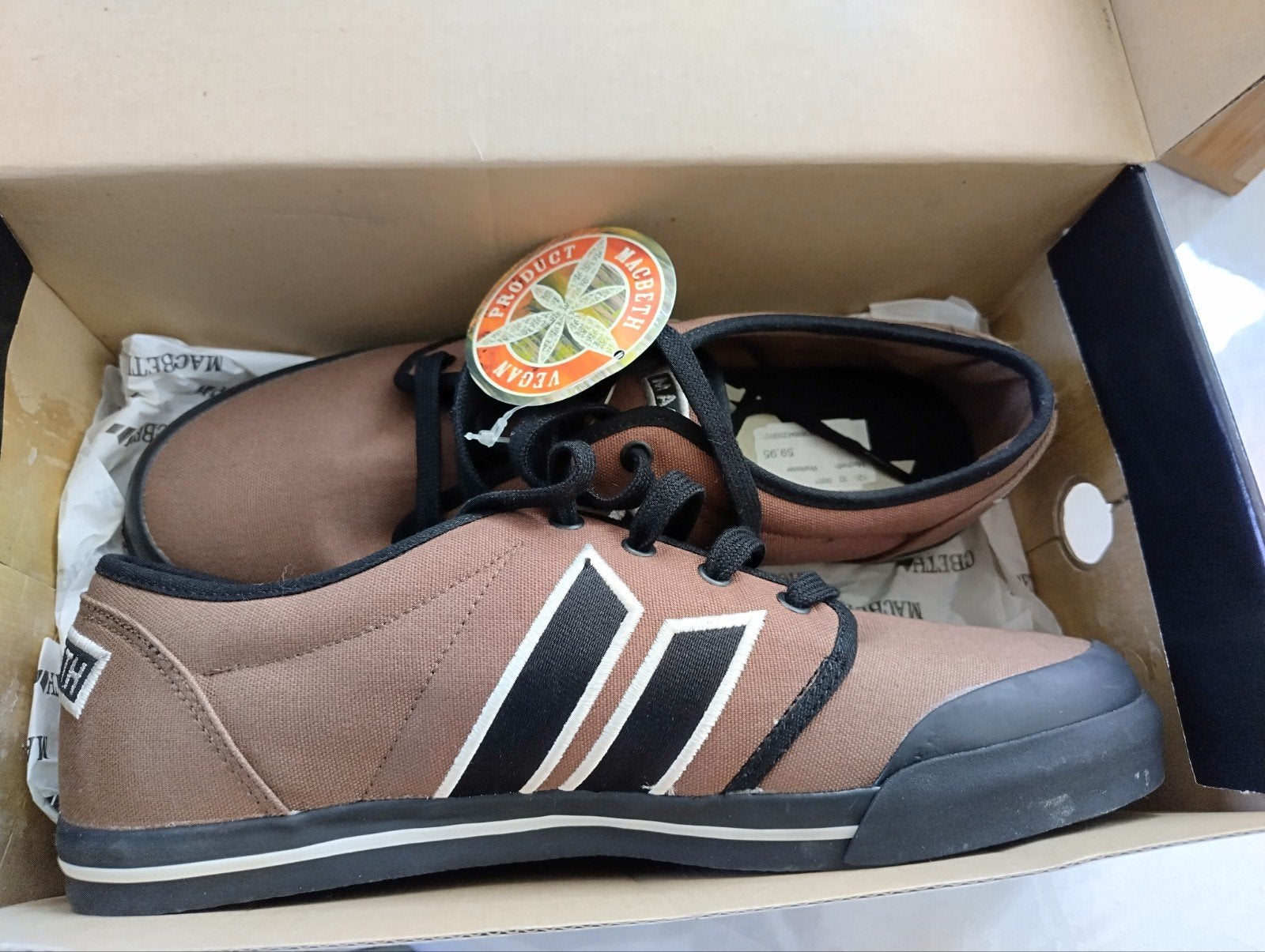 Macbeth schoenen maat 42 - Bruine sneakers, Ophalen of Verzenden, Nieuw