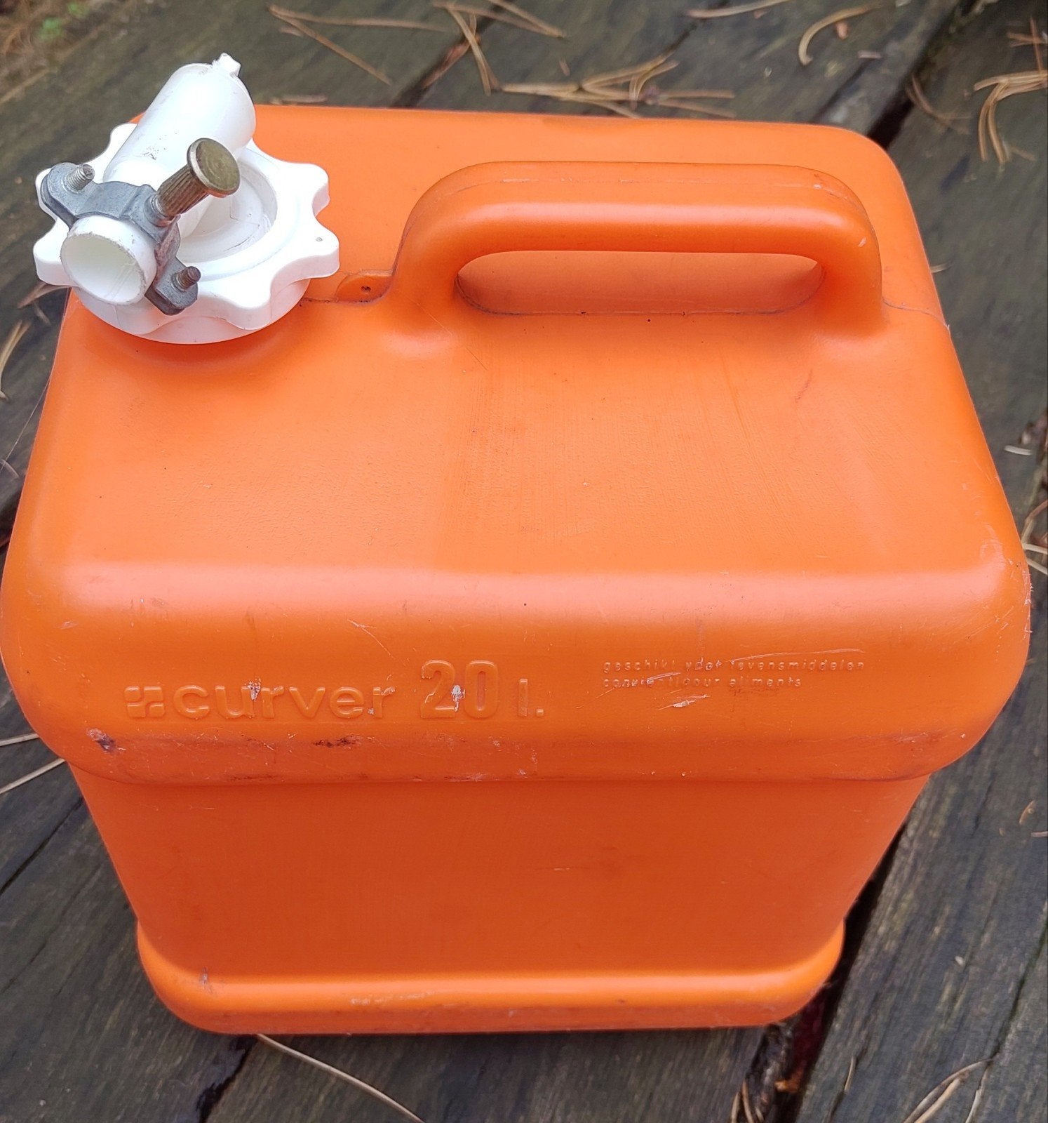 Curver 20 L watertank jerrycan, Caravans en Kamperen, Ophalen, Gebruikt