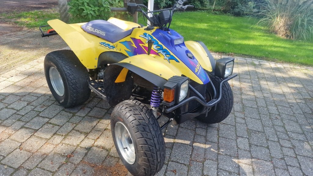 Quad  polaris sport 400cc 2takt  kenteken l7e, 400 cc, 1 cilinder, 12 t/m 35 kW