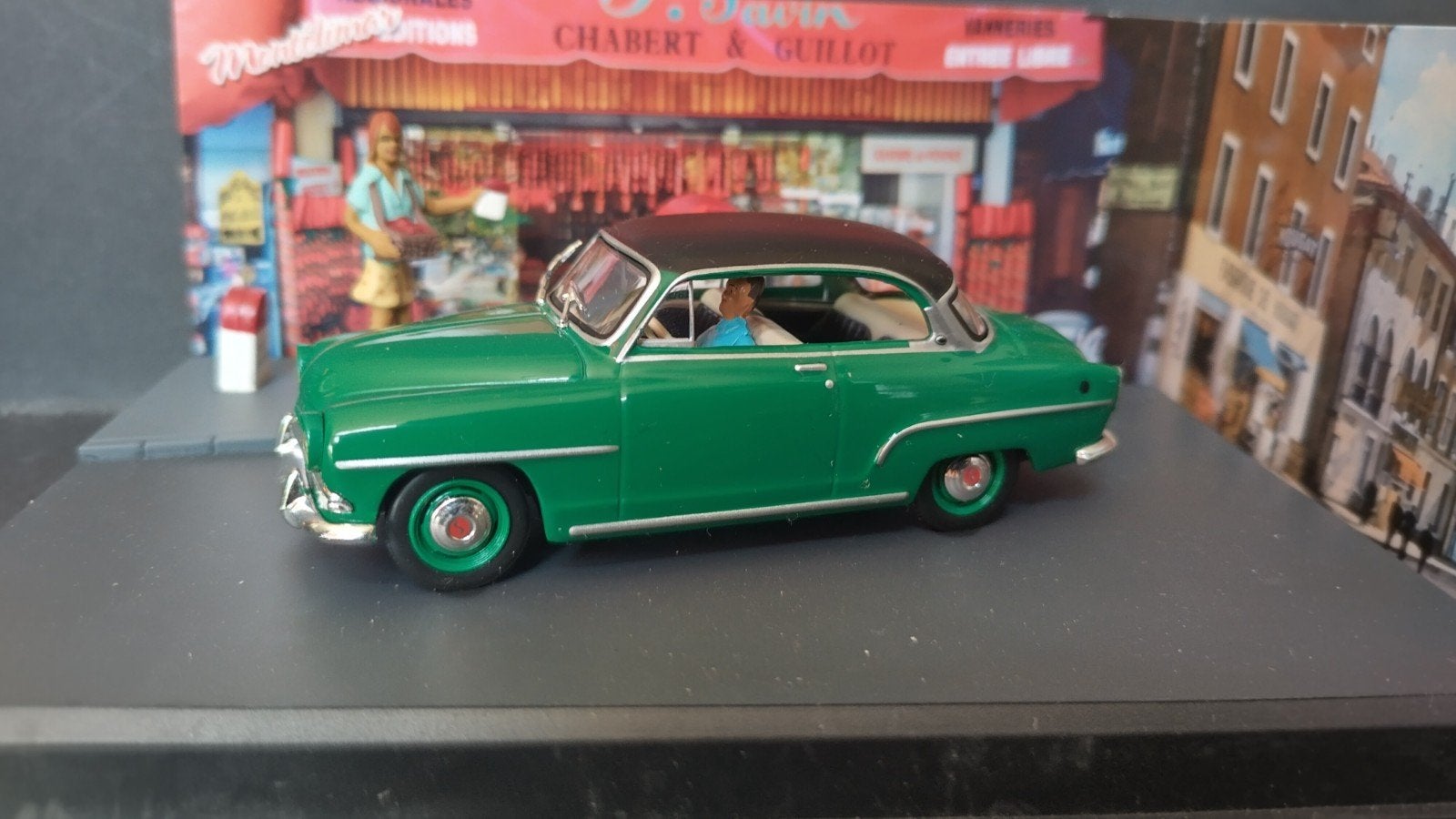Simca Aronde Grand Large 1:43 Altaya La Route Bleue RN7 Pol, Overige merken, Auto, Verzenden, .