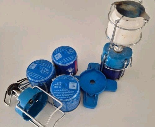 Campingaz C 206 Super gaspatronen, kleine brander en gaslamp, Ophalen of Verzenden, Gebruikt