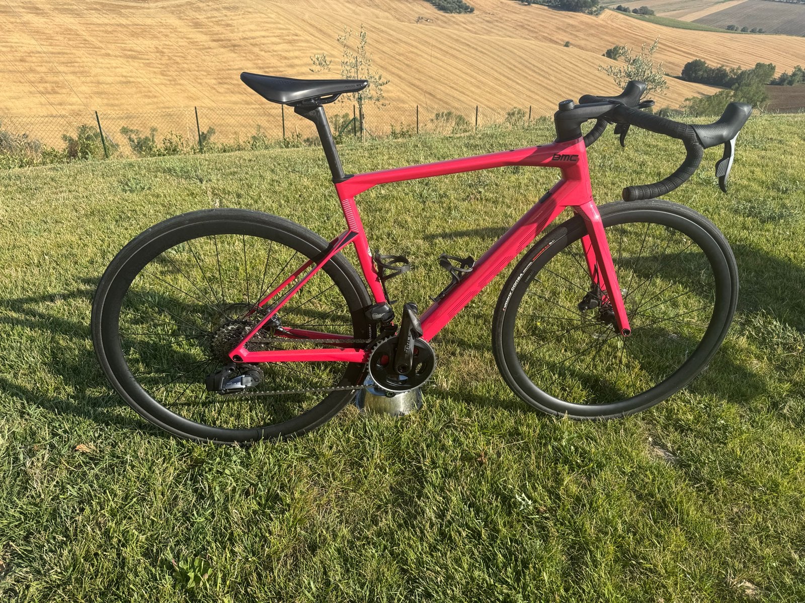 BMC Roadmachine 01 Four racefiets - Maat 54 nieuwstaat <500k, Fietsen en Brommers, Fietsen | Racefietsen, 28 inch, Carbon, Heren