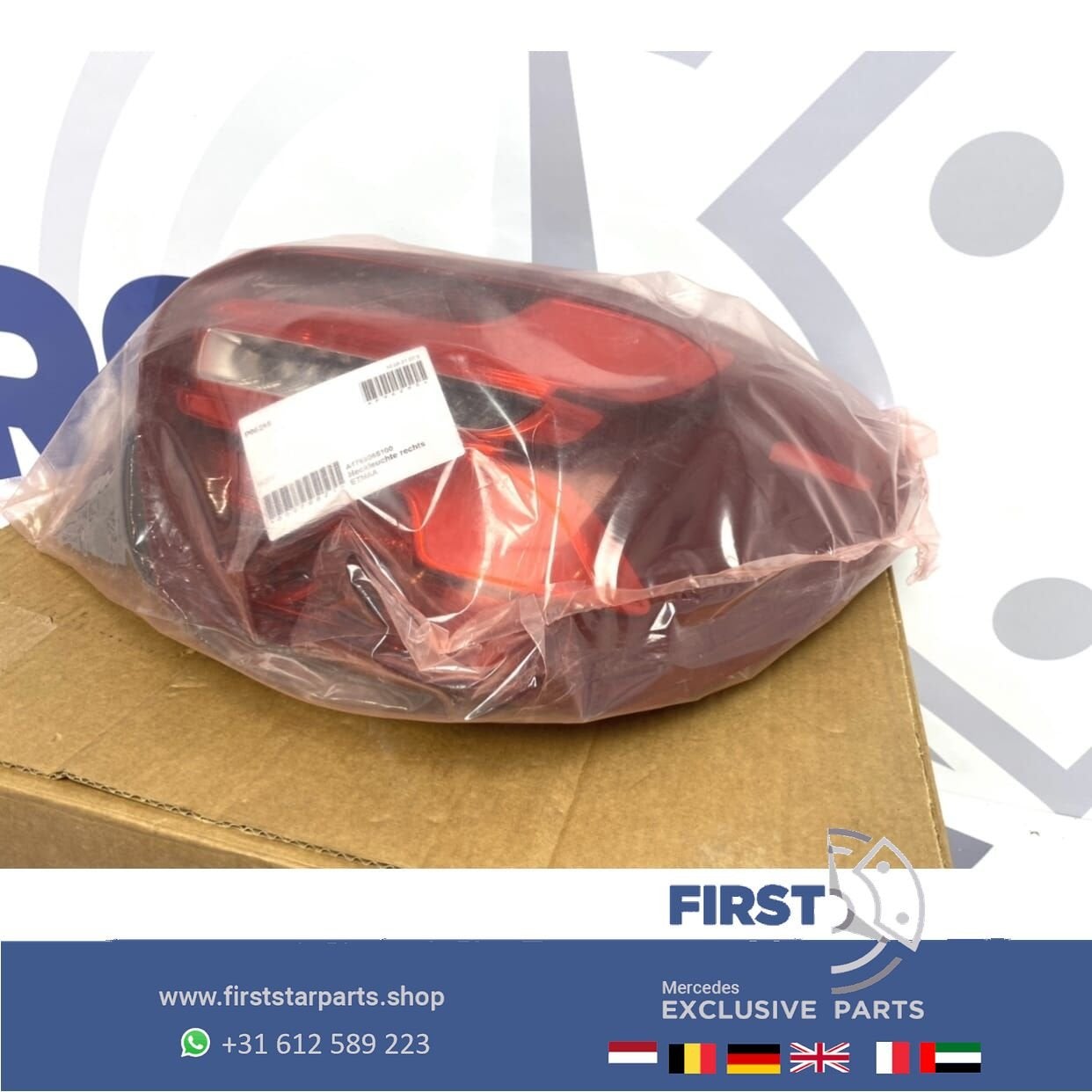 W176 Facelift A45 MB A Klasse Full LED achterlicht 2018 RECH, Auto-onderdelen, Verlichting, Gebruikt, -, Ophalen of Verzenden