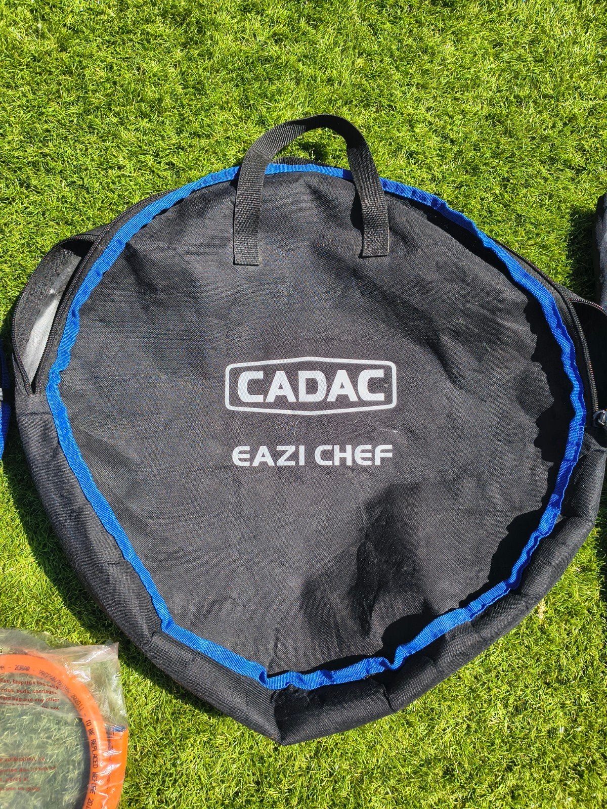 Cadac Eazi Chef Skottel Braai met Grill 2 Braai plaat, Ophalen, Gebruikt