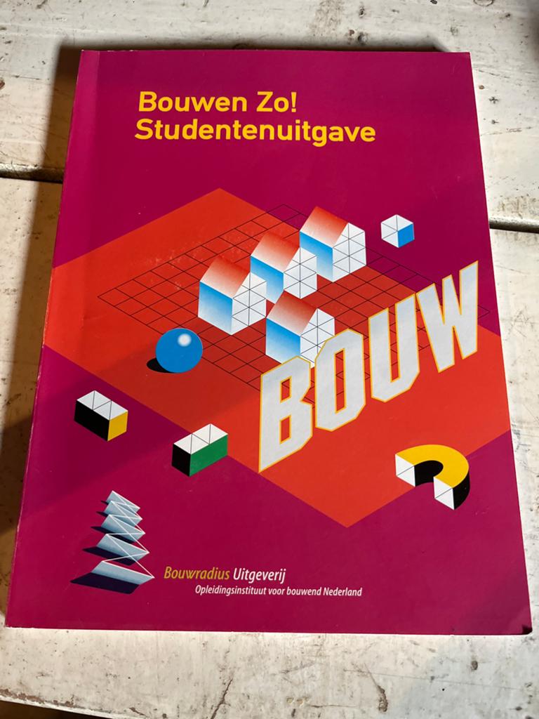 Bouwen Zo! Studentenuitgave - Bouwradius Uitgeverij, Ophalen of Verzenden, Zo goed als nieuw