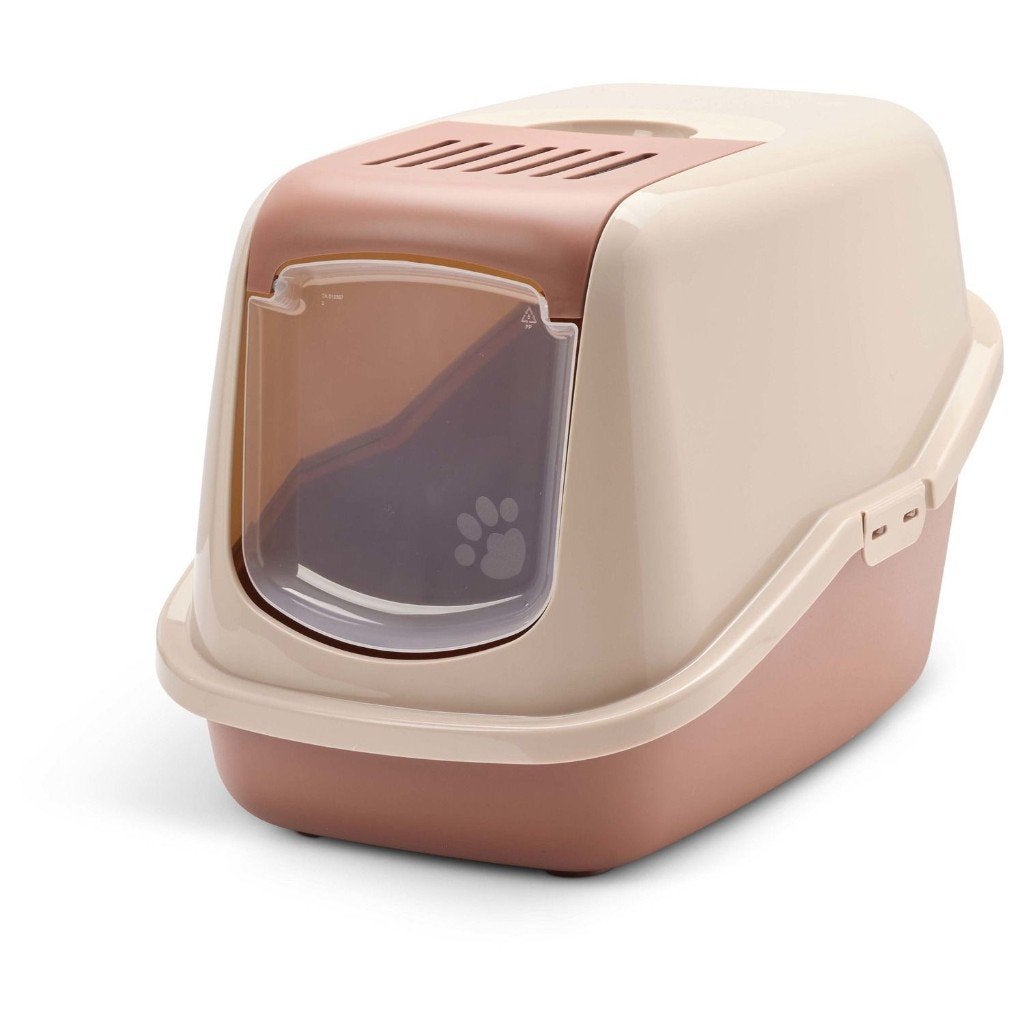 Kattenbak Nestor roze met filter van € 24,49 nu voor€ 18,95, Gesloten, ., Savic, Nieuw