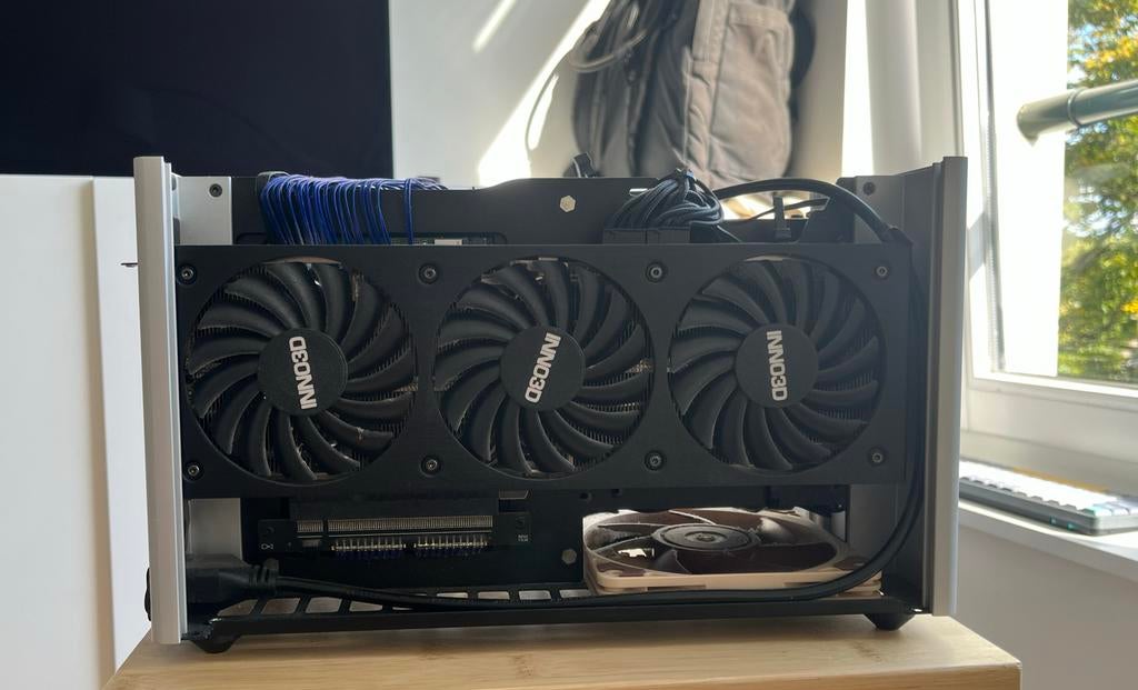 INNO3D GeForce RTX 3080 X3 OC LHR 10GB (SFFPC), Computers en Software, Videokaarten, Zo goed als nieuw, Nvidia, PCI-Express 4.0