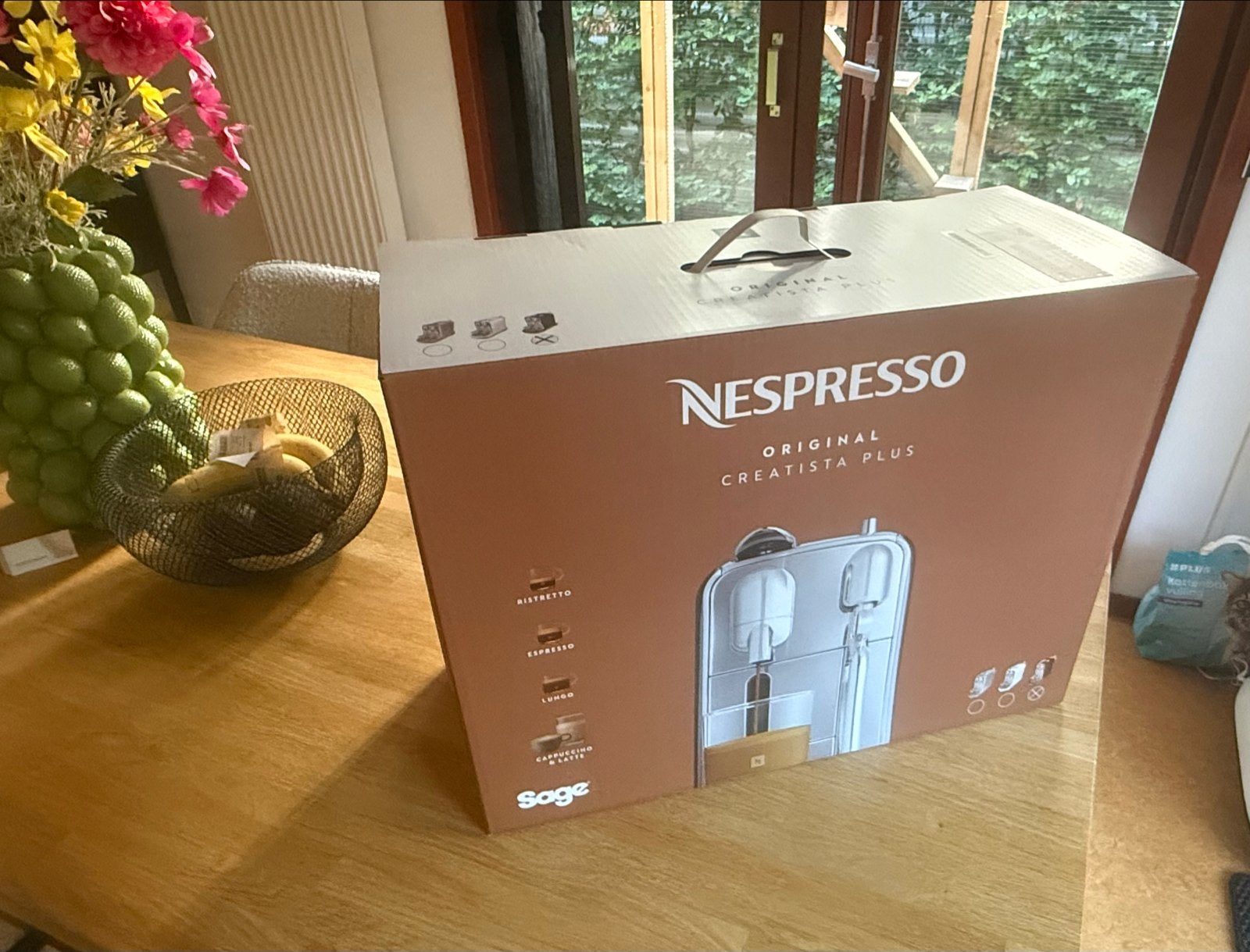 Nespresso Creatista Plus - nieuw in doos ongebruikt, Koffiepads en cups, Espresso apparaat, Nieuw, Ophalen of Verzenden