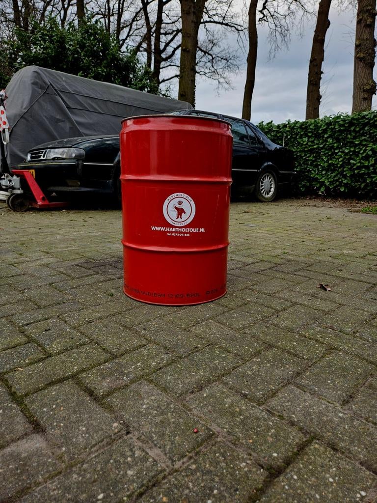 Olie ton 60L, Tuin en Terras, Vuurkorven, Ophalen, Nieuw, Vuurton