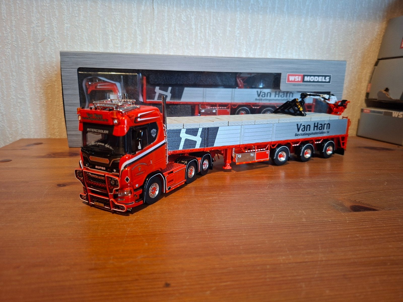 Wsi Scania Wernsen Transport van Harn, Ophalen of Verzenden