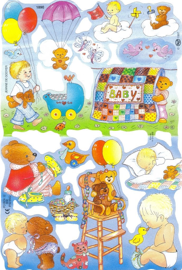 poezieplaatjes baby, Ophalen of Verzenden