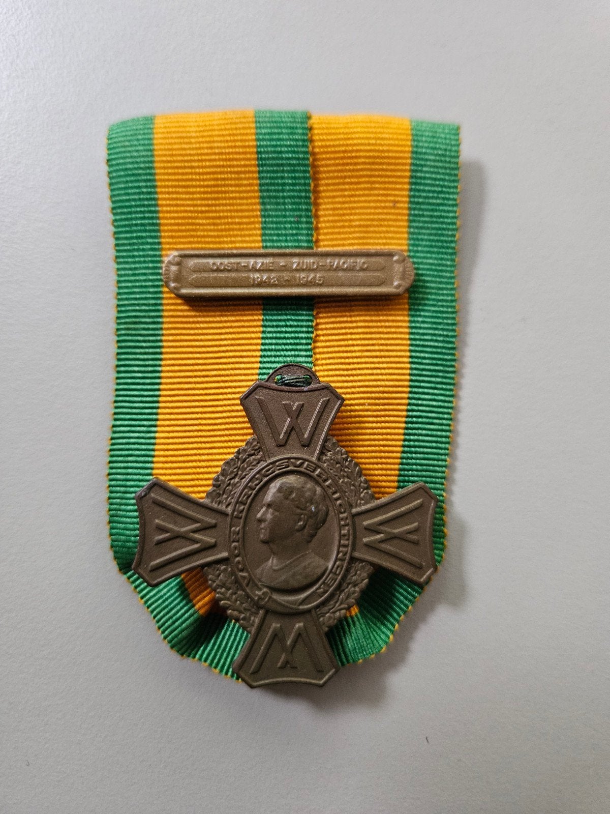 OHK oorlogsherinneringskruis medaille gesp Oost Zie Pasific, Verzamelen, Ophalen of Verzenden, Nederland, Lintje, Medaille of Wings