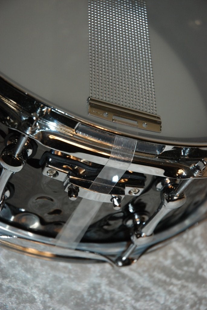Hammered steel snare  14x5 inch <26261009>, Gebruikt, ., Drums of Percussie, Ophalen of Verzenden
