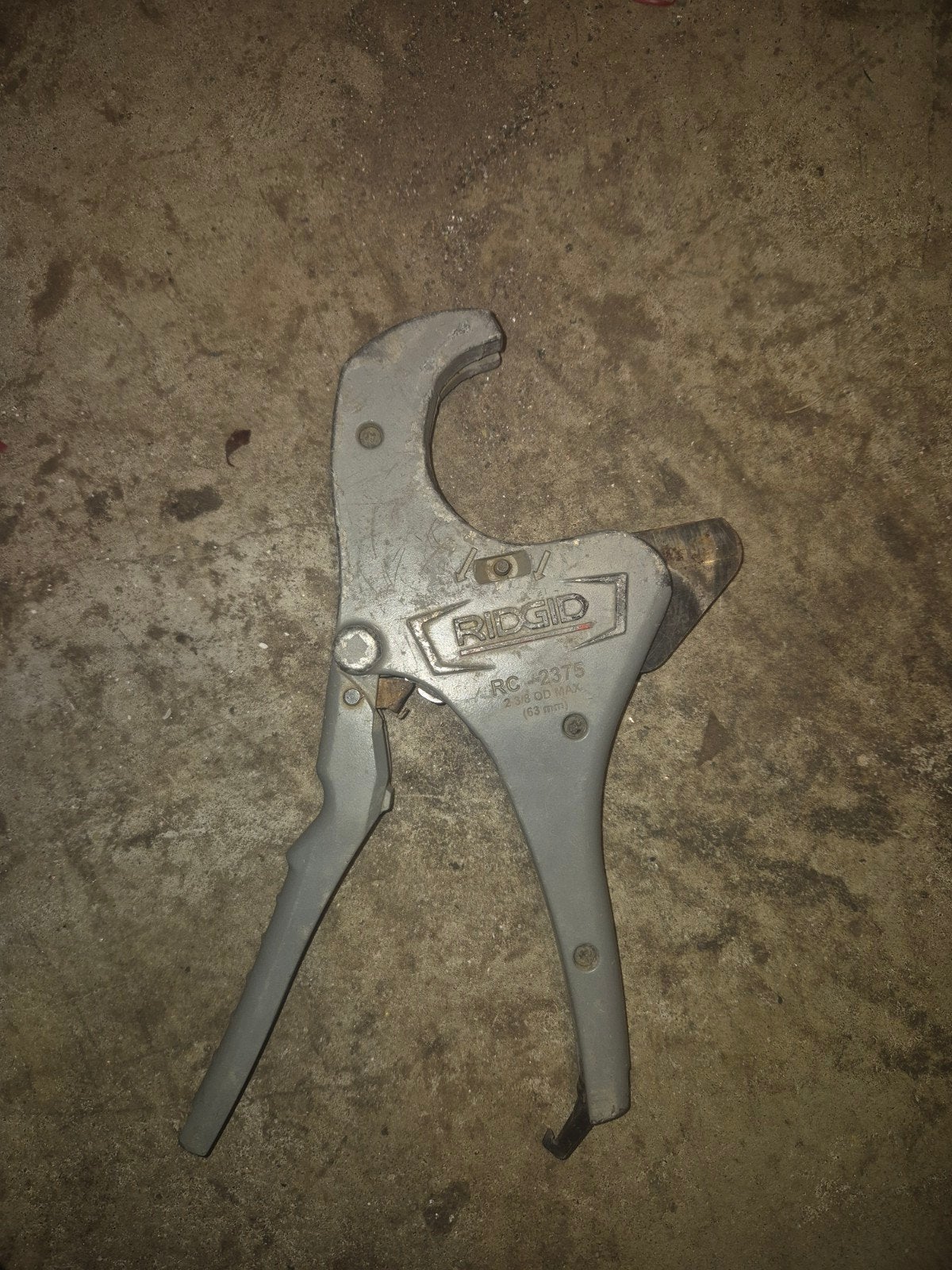 RIDGID RC-2375 Pijpsnijder - 63 mm, Ophalen of Verzenden, Gebruikt