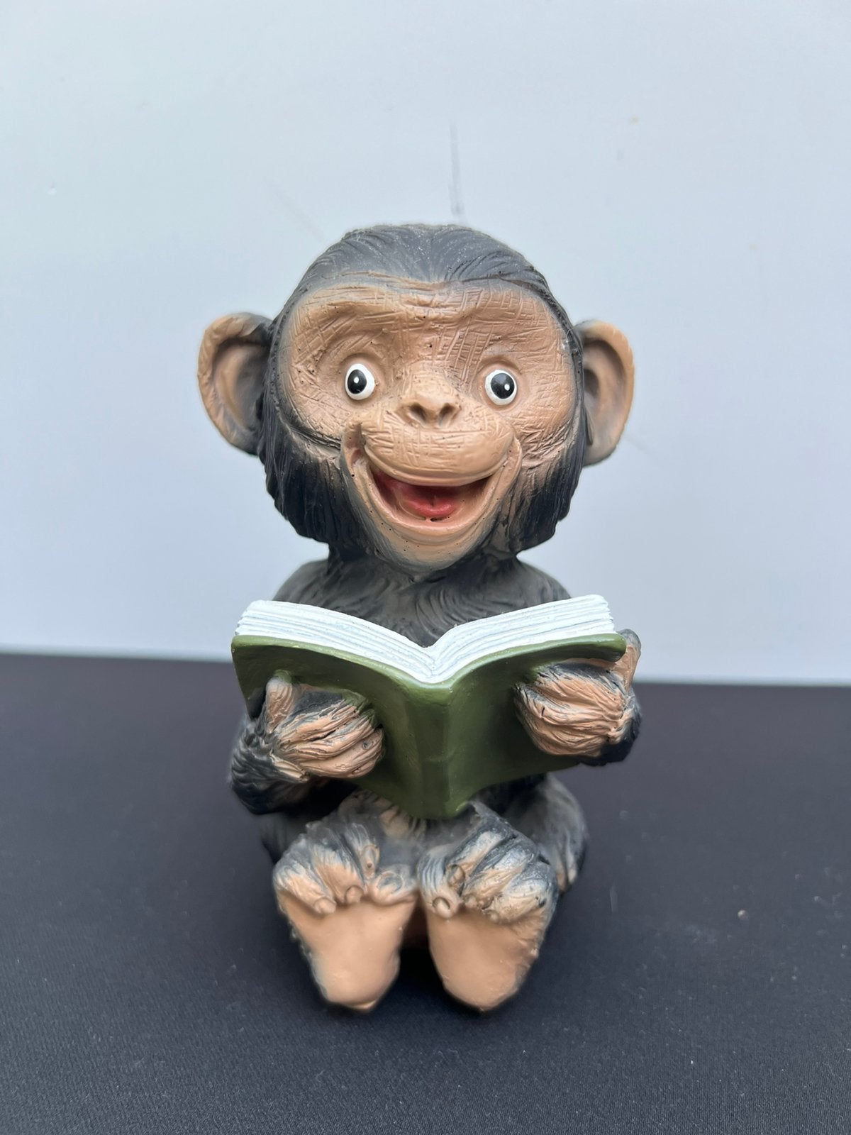 Te Koop : Beeldje Aap Aapje Chimpansee Zie Foto’s, Ophalen of Verzenden, Zo goed als nieuw, Dier