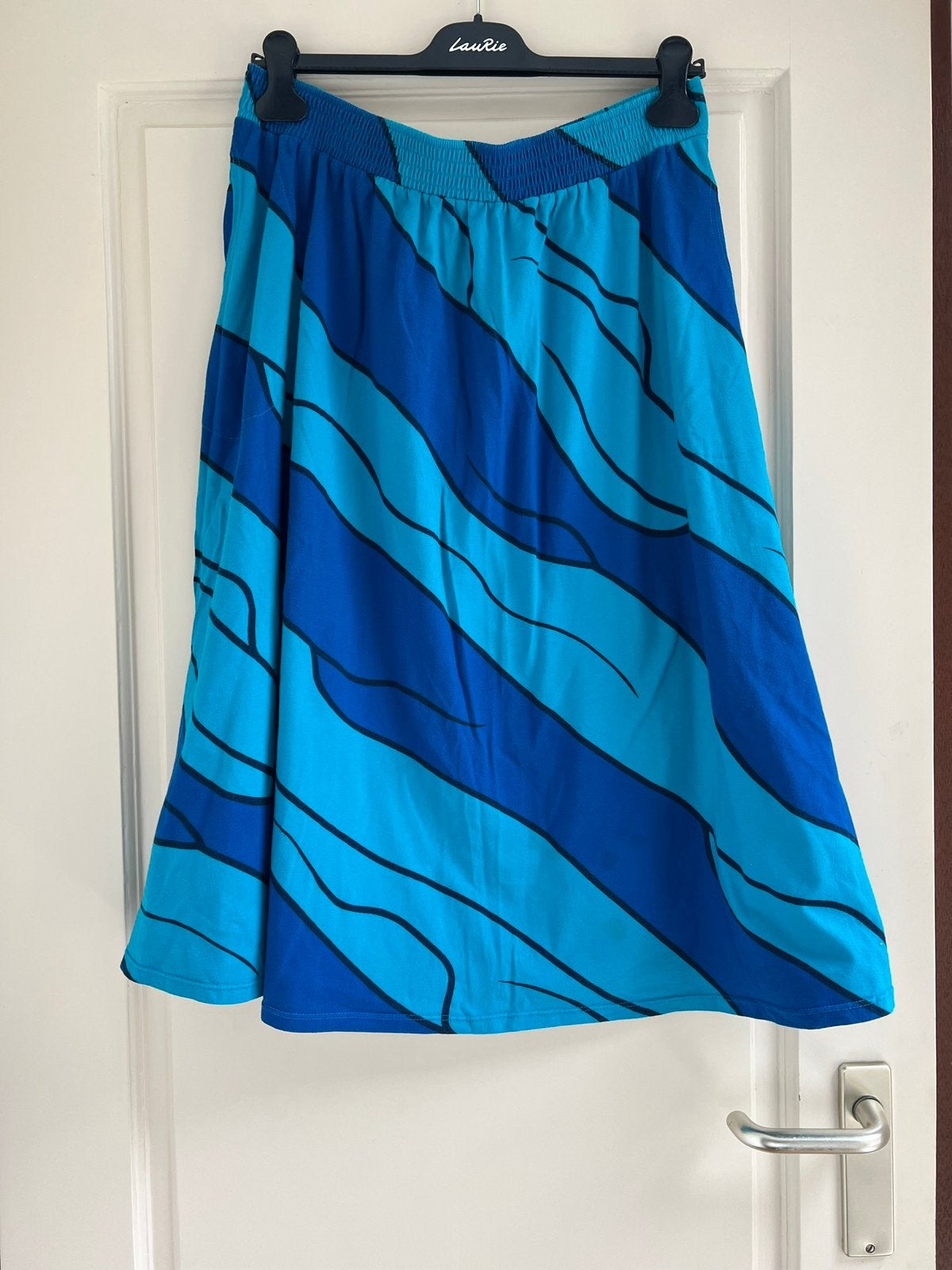 Skandika - rok - blauw - XXL, Kleding | Dames, Maat 46/48 (XL) of groter, Zo goed als nieuw, Onder de knie, Verzenden