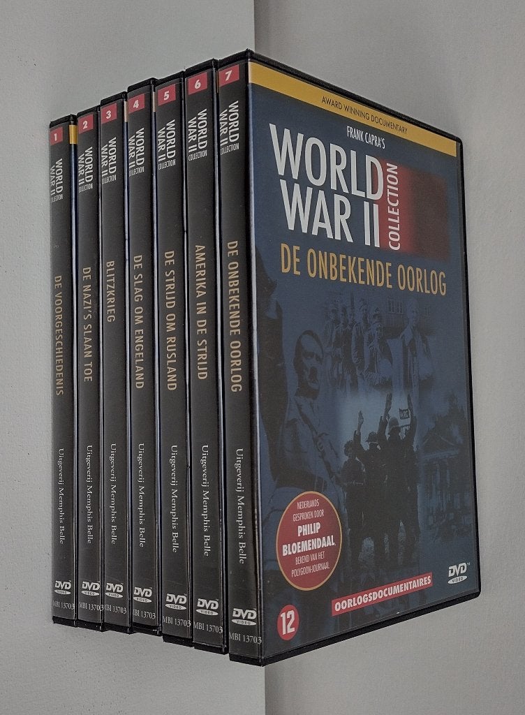 DVD set - World War II Collection - Complete Overzicht, Alle leeftijden, Ophalen of Verzenden, Zo goed als nieuw