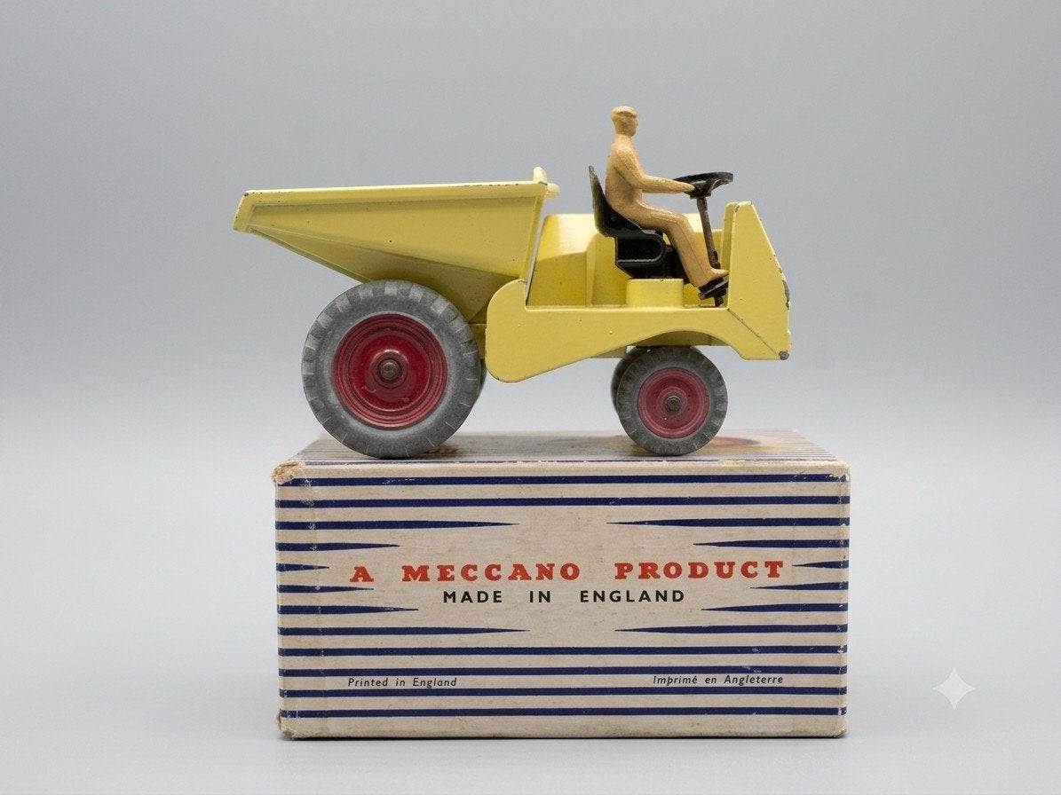 Dinky 962 kiep wagen (dumper truck), Ophalen of Verzenden, Zo goed als nieuw, Bus of Vrachtwagen, Dinky Toys