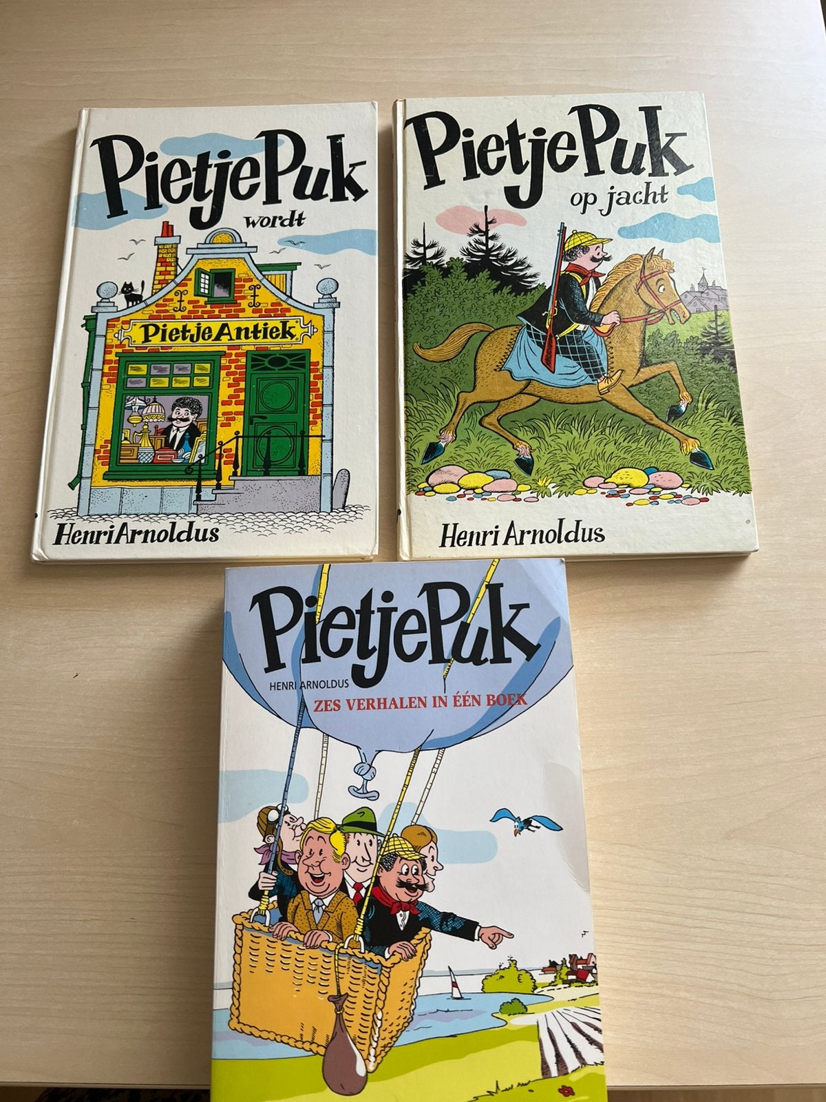 Boeken over Pietje Puk door Henri Arnoldus, Boeken, Ophalen of Verzenden, Gelezen, Fictie algemeen