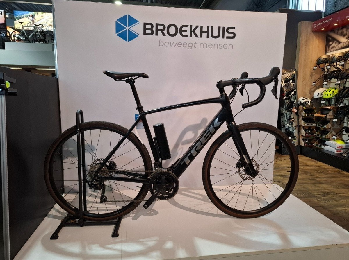 Trek Domane+ AL 5 Heren Zwart, Fietsen en Brommers, 28 inch, Gebruikt, -, Heren