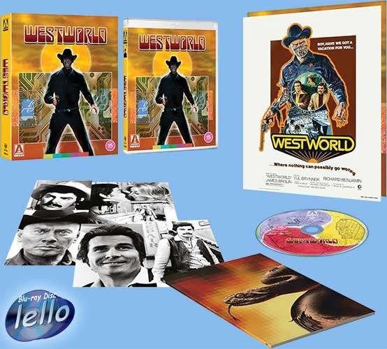 Blu-ray: Westworld L.E. (1973 Yul Brynner Richard Benjamin), Cd's en Dvd's, Ophalen of Verzenden, Nieuw in verpakking, Actie