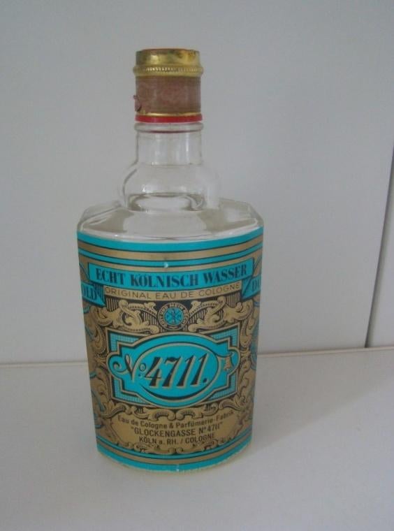 Eau de cologne  4711  fles , vintage, Ophalen of Verzenden, Gebruikt